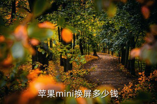 苹果mini换屏多少钱