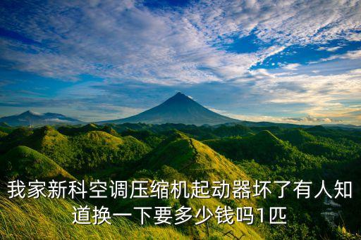 我家新科空调压缩机起动器坏了有人知道换一下要多少钱吗1匹