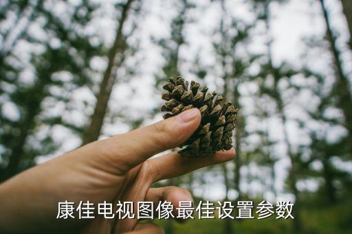 康佳电视图像最佳设置参数
