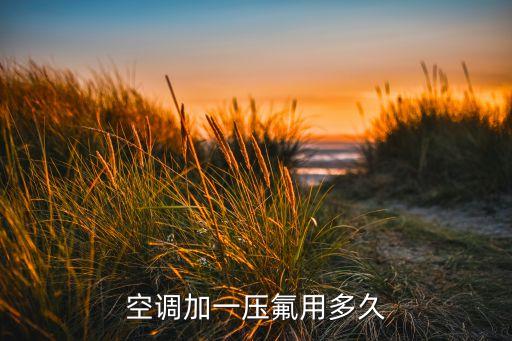 空调加一压氟用多久