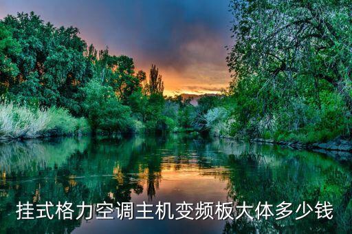格力换变频板多少钱，格力变频空调的电脑主板多少钱一块