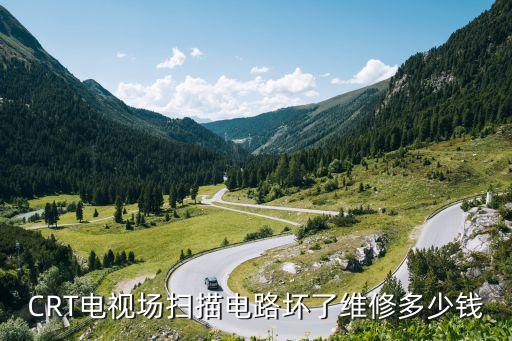 CRT电视场扫描电路坏了维修多少钱