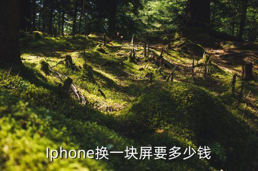 苹果更换外屏多少钱啊，苹果手机换屏多少钱