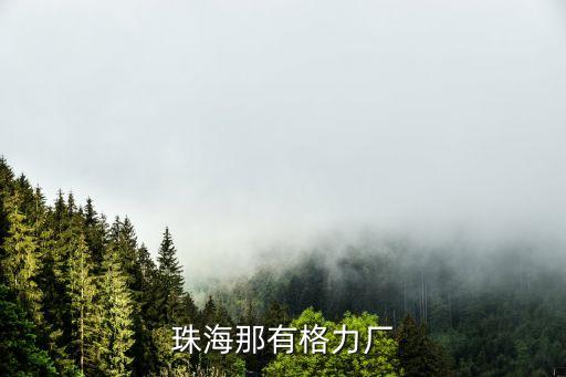 珠海那有格力厂