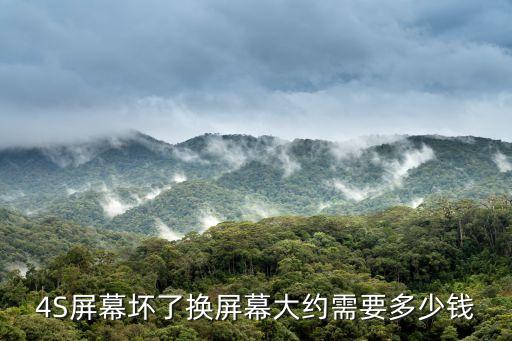 4S屏幕坏了换屏幕大约需要多少钱