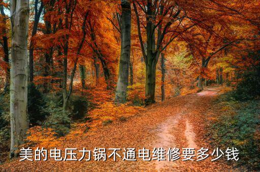 电饭锅不通电维修 多少，电饭锅漏电维修多少钱