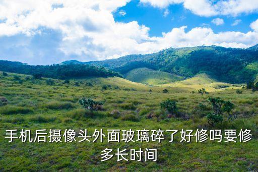 修手机相机头多久，手机后壳和摄像头坏了闪电修可以上门维修吗