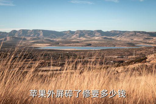 苹果外屏碎了修要多少钱