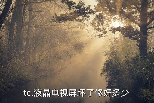 tcl液晶电视屏坏了修好多少