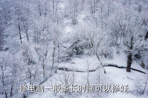 修电脑一般多长时间可以修好