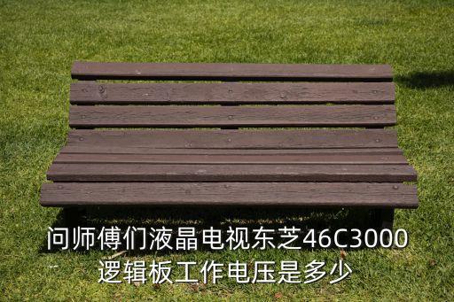 问师傅们液晶电视东芝46C3000逻辑板工作电压是多少