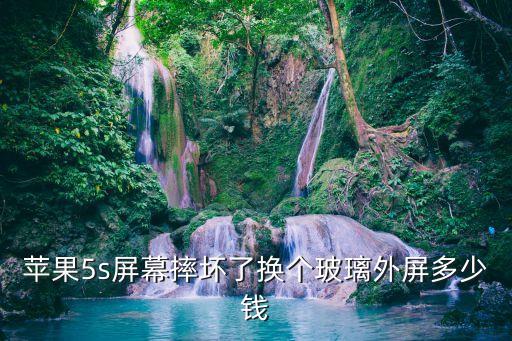 苹果5s屏幕摔坏了换个玻璃外屏多少钱