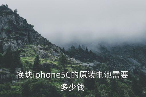 苹果5c更换电池要多少钱，换块iphone5C的原装电池需要多少钱