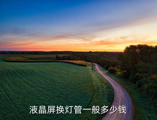 液晶屏换灯管一般多少钱