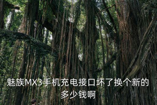 魅族MX3手机充电接口坏了换个新的多少钱啊