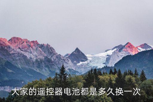遥控器电池多久更换，电视遥控器 电池多久换一次好