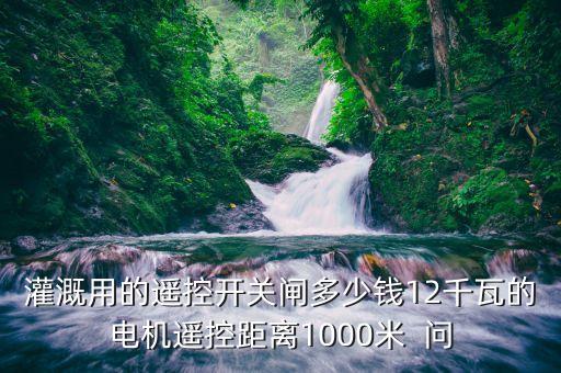 遥控跳闸器多少钱，一般的家庭遥控开关价格