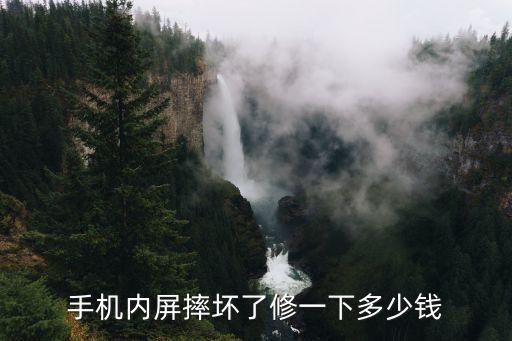 手机内屏坏修要多少钱啊，手机内屏破了修一下多少钱