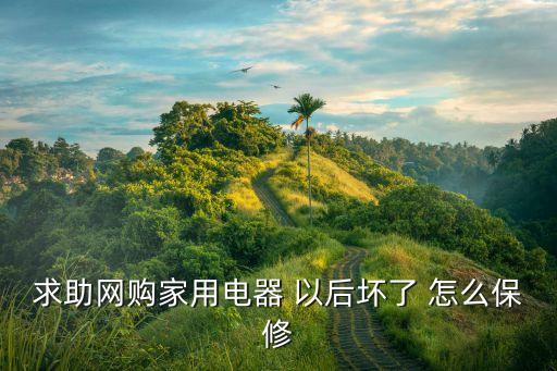 求助网购家用电器 以后坏了 怎么保修