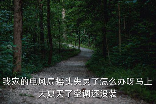 我家的电风扇摇头失灵了怎么办呀马上大夏天了空调还没装