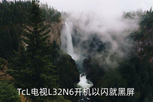 TcL电视L32N6开机以闪就黑屏