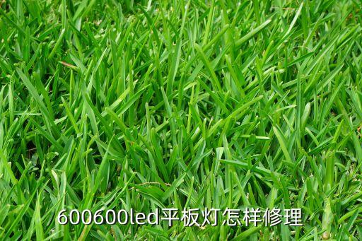 600600led平板灯怎样修理