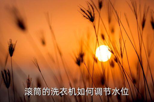 洗衣机怎么控制水位开关，海信洗衣机水位怎么调