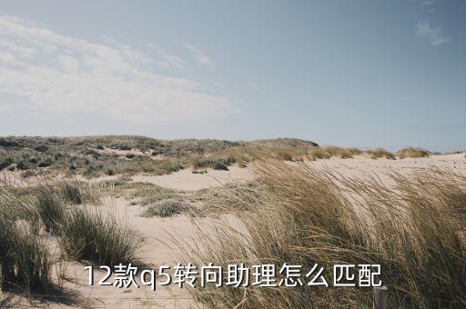 12款q5转向助理怎么匹配