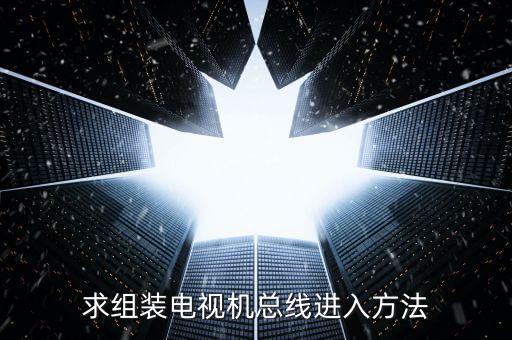 求组装电视机总线进入方法