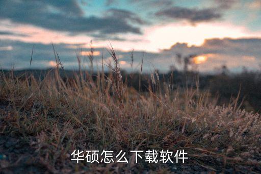 华硕怎么下载软件