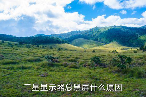 三星显示屏开机黑屏怎么回事，三星显示器总黑屏什么原因