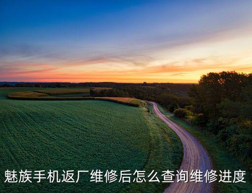 魅族手机返厂维修后怎么查询维修进度