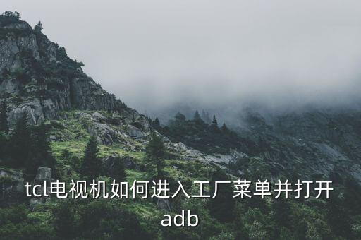 tcl电视机如何进入工厂菜单并打开adb