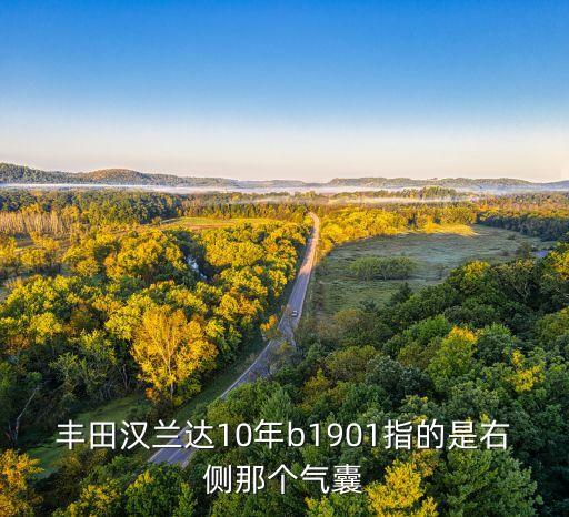 丰田汉兰达10年b1901指的是右侧那个气囊