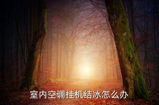 室内空调挂机结冰怎么办