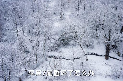 尾插坏了怎么修，尾插坏了怎么修