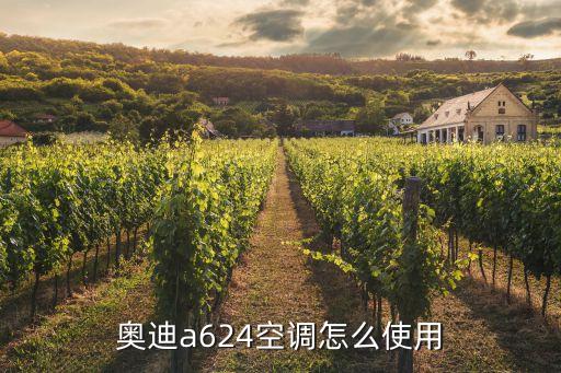 奥迪a624空调怎么使用