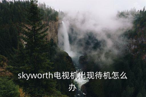 skyworth电视机出现待机怎么办