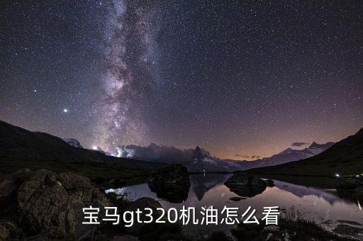 宝马320怎么看缺不缺机油，宝马320i缺机油提示图是什么