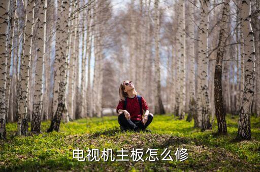 电视机主板怎么修