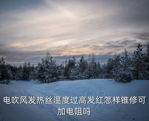 电吹风发热丝温度过高发红怎样锥修可加电阻吗