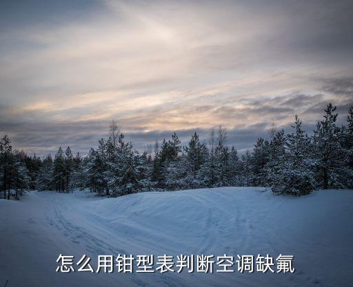 怎么用钳型表判断空调缺氟