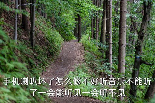 手机喇叭坏了怎么修不好听音乐不能听了一会能听见一会听不见