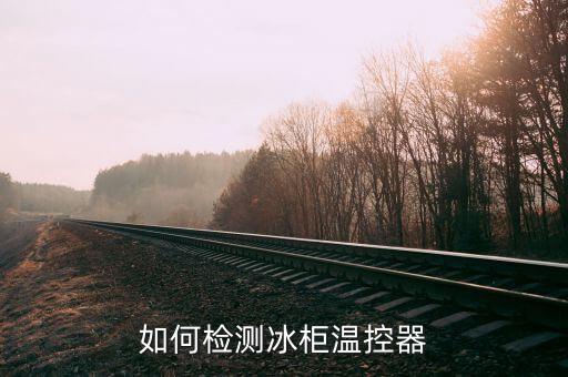 如何检测冰柜温控器