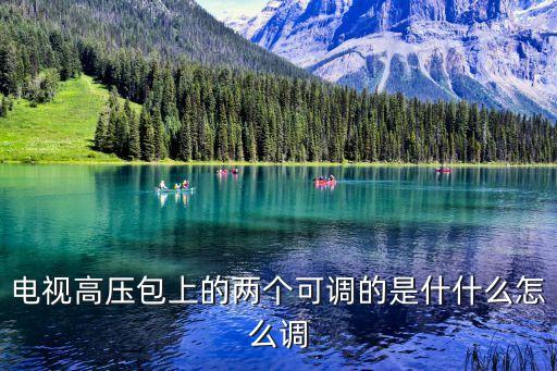 电视高压包上的两个可调的是什什么怎么调